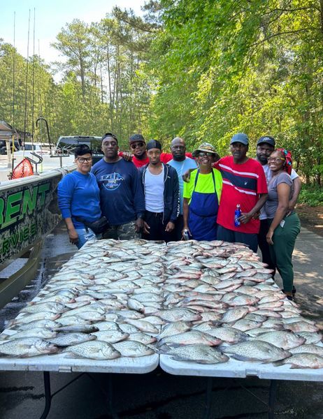 Clarks Hill Crappie Fishing Big Group  | 4 Hour 8-12 People 