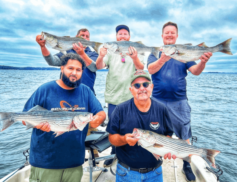 Fishing Lake Murray | 6 Hour Am or PM Fishing Charter for Stripers